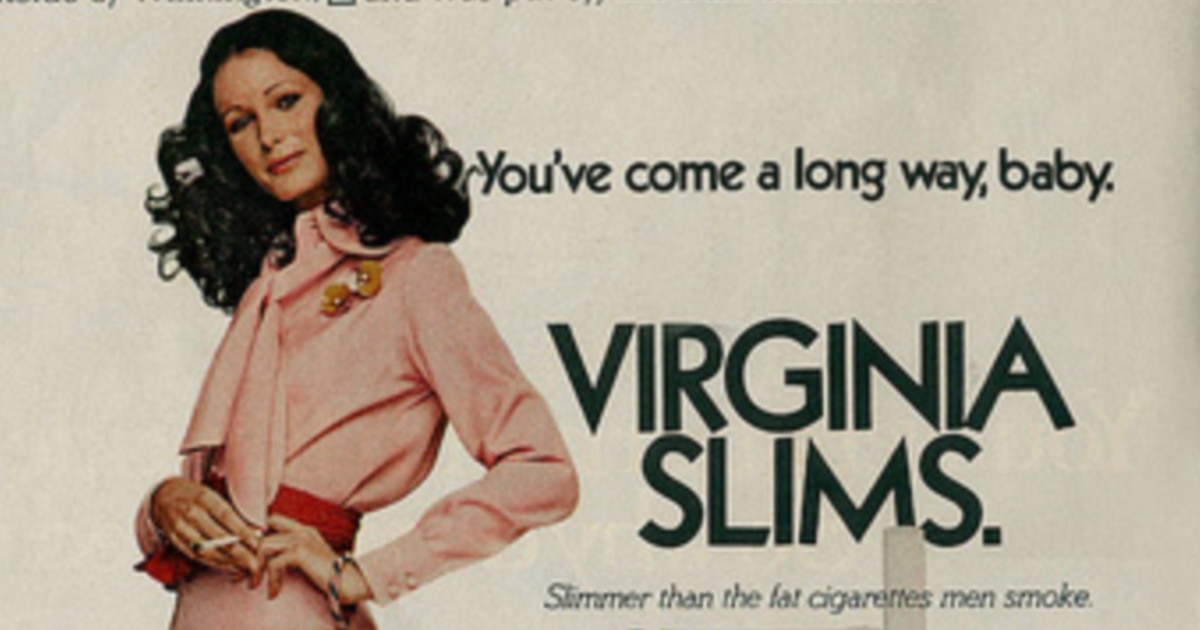 when was the last cigarette commercial on tv You've Come a Long Way, Baby. But It's Still a Man's Game