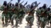 FILE - Al-Shabab fighters conduct exercises on the outskirts of Mogadishu, Somalia, Feb. 17, 2011.
The U.S. military said it conducted an airstrike Dec. 15, 2018, near Gandarhse, south of Mogadishu, that killed at least eight al-Shabab militants.