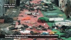 UN: More Than 10,000 Civilian Causalities Recorded in Afghanistan in 2017