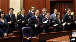 Изгласан новиот состав на Владата на Македонија