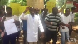 Zimbabwe Doctors Stage Public Protest