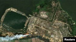 Overview of Zaporizhzhia nuclear power plant and fires