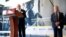 William Lacy Swing, IOM director-general, addresses a news conference next to Filippo Grandi, High Commissioner for Refugees, after the morning session of the Pledging Conference for Rohingya Refugee Crisis in Bangladesh at the UN in Geneva, Switzerland, Oct. 23, 2017.