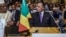 Président Denis Sassou Nguesso na siège ya Union africaine, na Addis-Abeba, 17 janvier 2019.