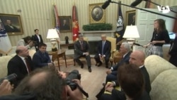 Дональд Трамп зустрів Петра Порошенка в Овальному кабінеті (Повна прес-конференція). Відео