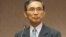台湾经济部长 施颜祥(美国之音张永泰拍摄)