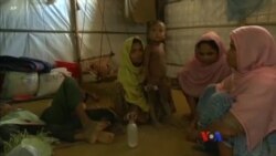 မုတ်သုံမိုးနဲ့ ရိုဟင်ဂျာ ဒုက္ခသည်စခန်းတွေက အခက်အခဲ