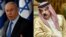 Isroil Bosh vaziri Benyamin Netanyaxu (chapda) va Bahrain Qiroli Hamad bin Isa al-Xalifa