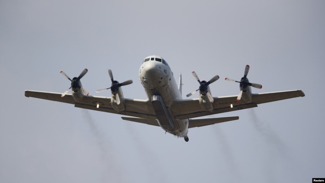 Tư liệu- Một chiếc máy bay P-3 Orion của hải quân Hoa Kỳ. 