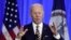 U.S. President Biden speaks about efforts to lower health care costs during visit to Germanna Community College in Culpepper, Virginia
