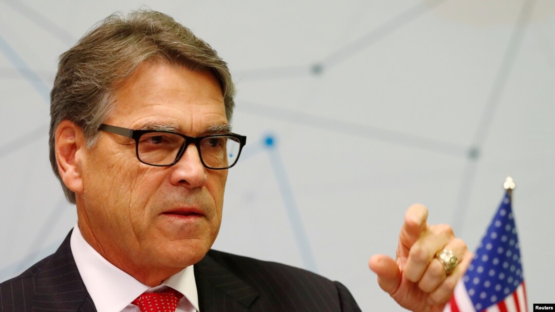 Bộ trưởng Năng lượng Mỹ Rick Perry.
