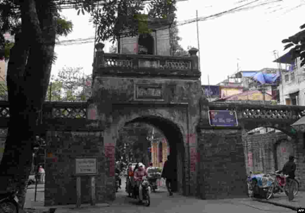 One of the old ports in Hanoi, Vietnam