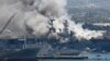 Hỏa hoạn trên tàu chiến Mỹ ở San Diego, 21 người bị thương