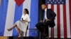 President Obama attends a meeting with entrepreneurs as part of his three-day visit to Cuba, in Havana, March 21, 2016.