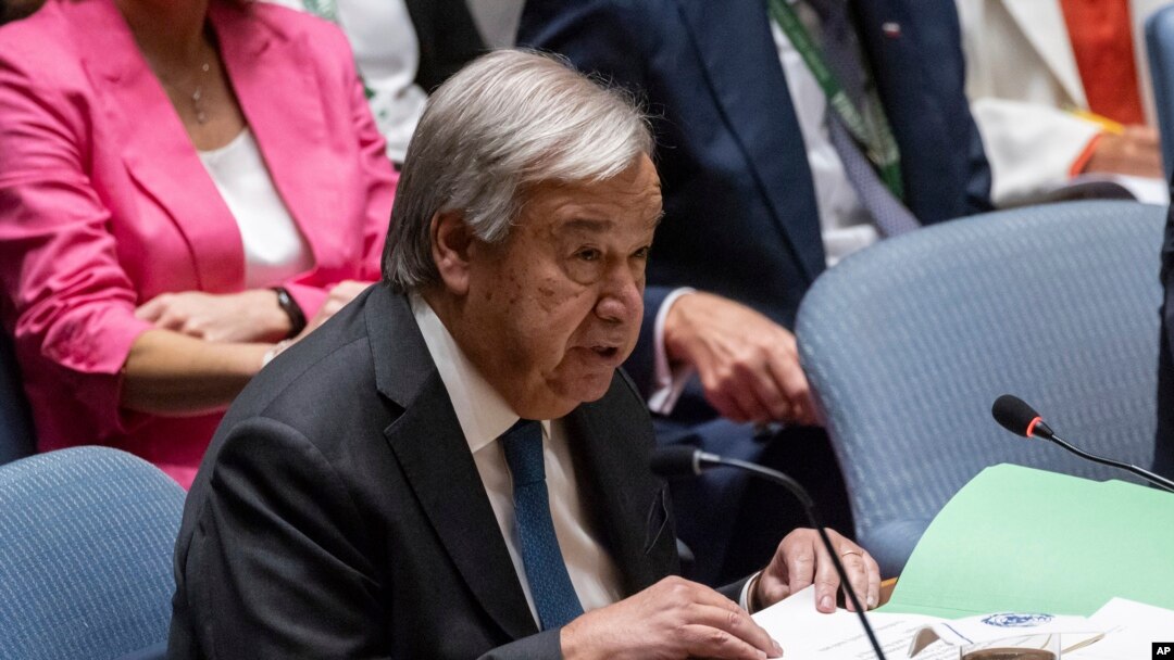 Generalni sekretar UN-a Antonio Guterres