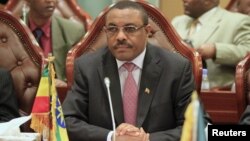 Ethiopian Deputy Prime Minister Hailemariam Desalegn, December 24, 2011. 