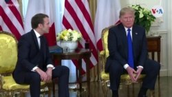 Discrepancias entre Trump y Macron marcan la cumbre de la OTAN