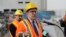 FILE - Andrew Wheeler, the U.S. Environmental Protection Agency's Acting Administrator, talks to reporters, Oct. 3, 2018, after touring the Georgetown Wet Weather Treatment Station in Seattle.