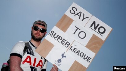 Premier League: Football fans condemn 'ultimate betrayal' of European Super  League