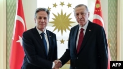 Встреча госсекретаря США Энтони Блинкена с президентом Турции Реджепом Тайипом Эрдоганом