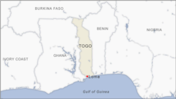 Map of Togo