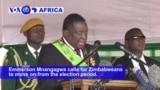 VOA60 Africa - Zimbabwe Waits as Presidential Poll Challenge Delays Inauguration