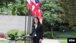 ຍານາງທີນາ ມະຫາຣາດ ເຂົ້າສະໝັກແຂ່ງຂັນເລືອກຕັ້ງເປັນ ສະມາຊິກສະພາສູງ ປະຈຳລັດ Ohio.