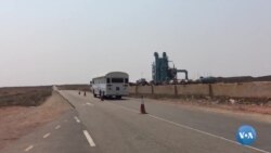 Namibe: Camionistas exigem explicação legal da proibição sobre a ponte do rio Giraul