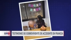 Colombiano que sobrevivió a accidente en Francia, relata como se salvó de morir