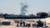 Dim se diže nakon izraelskih udara, u Rafi, južni Pojas Gaze, 3. juna 2024.