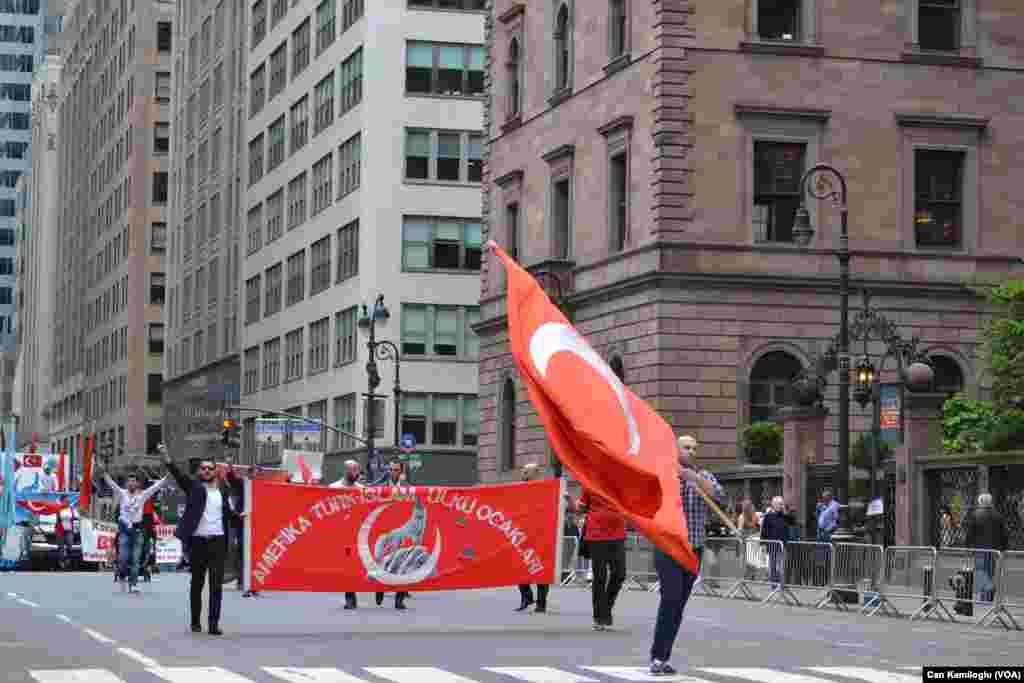 New York'ta Türk Günü Yürüyüşü (21 Mayıs 2016, Cumartesi)