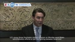 VOA60 America - US envoy in Beirut for talks with Lebanese officials