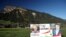 Election posters of the Swiss People's Party (SVP) candidates are pictured, days ahead of federal elections, in Lenk, Switzerland, Oct. 14, 2019.