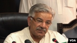 Menteri Air dan PLTA Pakistan, Khawaja Asif (Foto: dok).