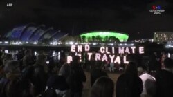 Կլիմայի ակտիվիստները հավաքվել են Գլազգոյի Քլայդ գետի ափին