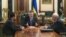 Сергій Арбузов, Віктор Янукович, Микола Азаров, архівне фото
