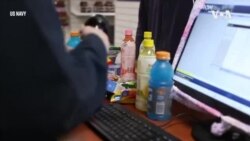 미 항공모함 조지 워싱턴호, 승조원 식량 보급 체계 공개