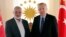رجب طیب اردوغان، رییس جمهور ترکیه و اسماعیل هانیهِ، رهبر حماس 