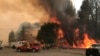 California Wildfire Grows, 1,500 Under Evacuation Orders