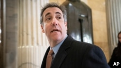 Michael Cohen, mantan pengacara Presiden AS Donald Trump (foto: dok). 