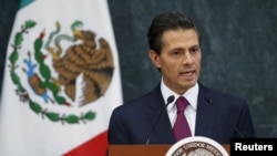 El presidente de México, Enrique Peña Nieto, encargó a su gabinete analizar las demandas que las familias le presentaron.