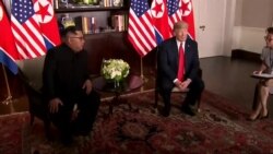 Дональд Трамп и Ким Чен Ын