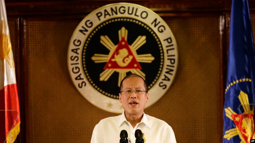 Presiden Filipina, Benigno Aquino III, saat menyampaikan pidato kenegaraan di Istana Presiden, Manila, 14 Juli 2014 (Foto: dok).
