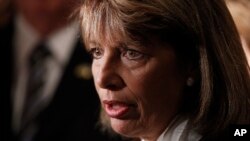 Jackie Speier, élue de Californie, Washington, le 30 août 2011.