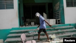 海地太子港遭到帮派洗劫的一所医院。(2024年3月19日)