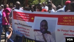 Dr. Peter Magombeyi resurfaced in Nyabira near Harare on Thursday.