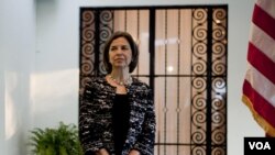 La subsecretaria de Estado para Seguridad Ciudadana, Democracia y Asuntos Globales de EE.UU., María Otero, instó al gobierno hondureño a proteger a las comunidades más vulnerables.