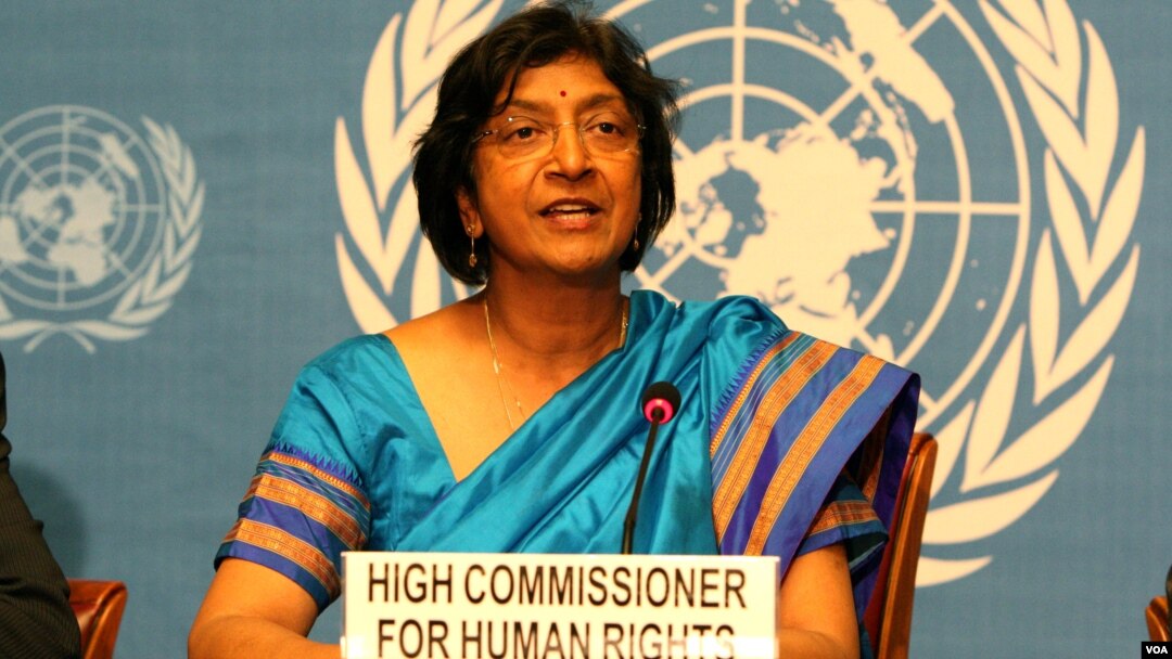 Komisaris Tinggi urusan HAM PBB, Navi Pillay mengatakan komunitas internasional gagal melindungi para korban perang saudara di Suriah (foto: dok). 