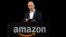 Amazon founder Jeff Bezos is seen at a product demonstration in Santa Monica, California, Sept. 2012.