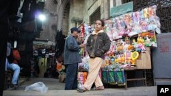 Children can look forward to presents of toys during the Eid festival in Cairo, Egypt, November 3, 2011.